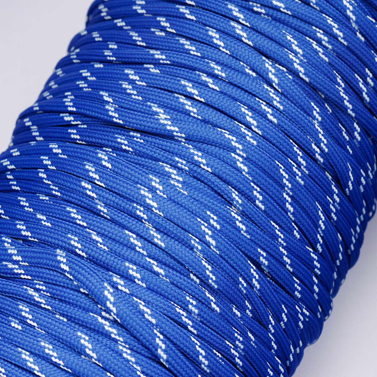 5mm Blue Cotton Summer Sport Cord Paracord Unfinished Chain by Yard | Roll - 01856 - DLUXCA