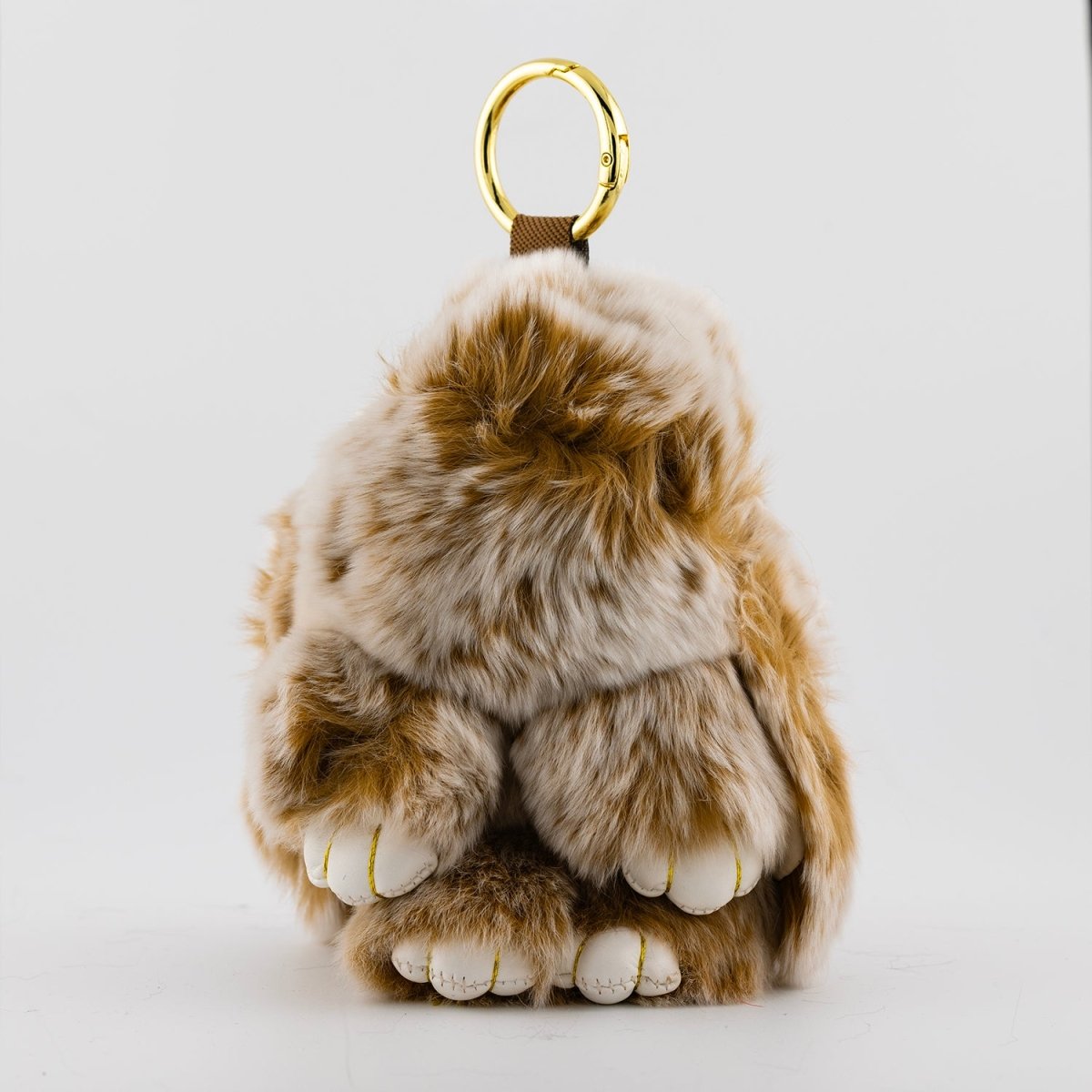 6 Inch x 4 Inch Fluffy Bunny Keychain Accessories | WB - 00315 ~ WB - 00319 - DLUXCA