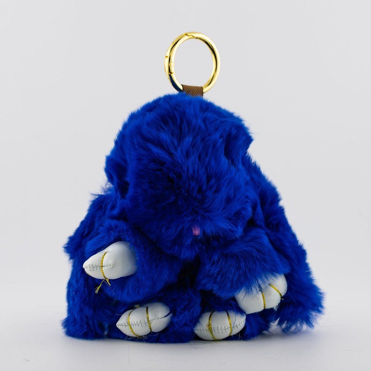 6 Inch x 4 Inch Fluffy Bunny Keychain Accessories | WB - 00315 ~ WB - 00319 - DLUXCA