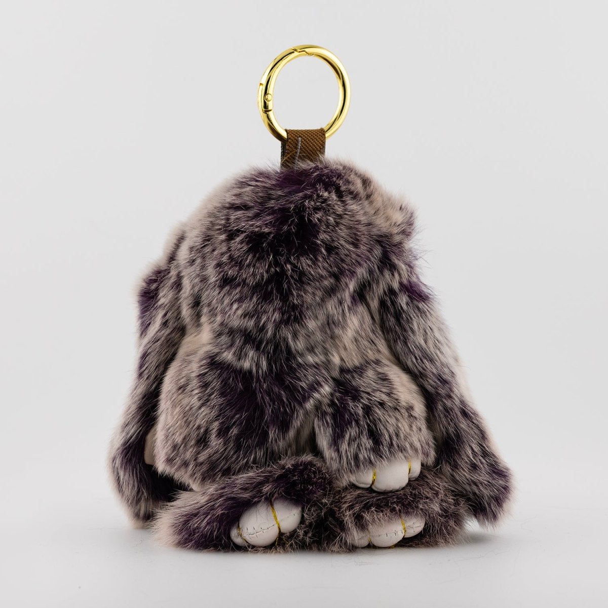 6 Inch x 4 Inch Fluffy Bunny Keychain Accessories | WB - 00315 ~ WB - 00319 - DLUXCA