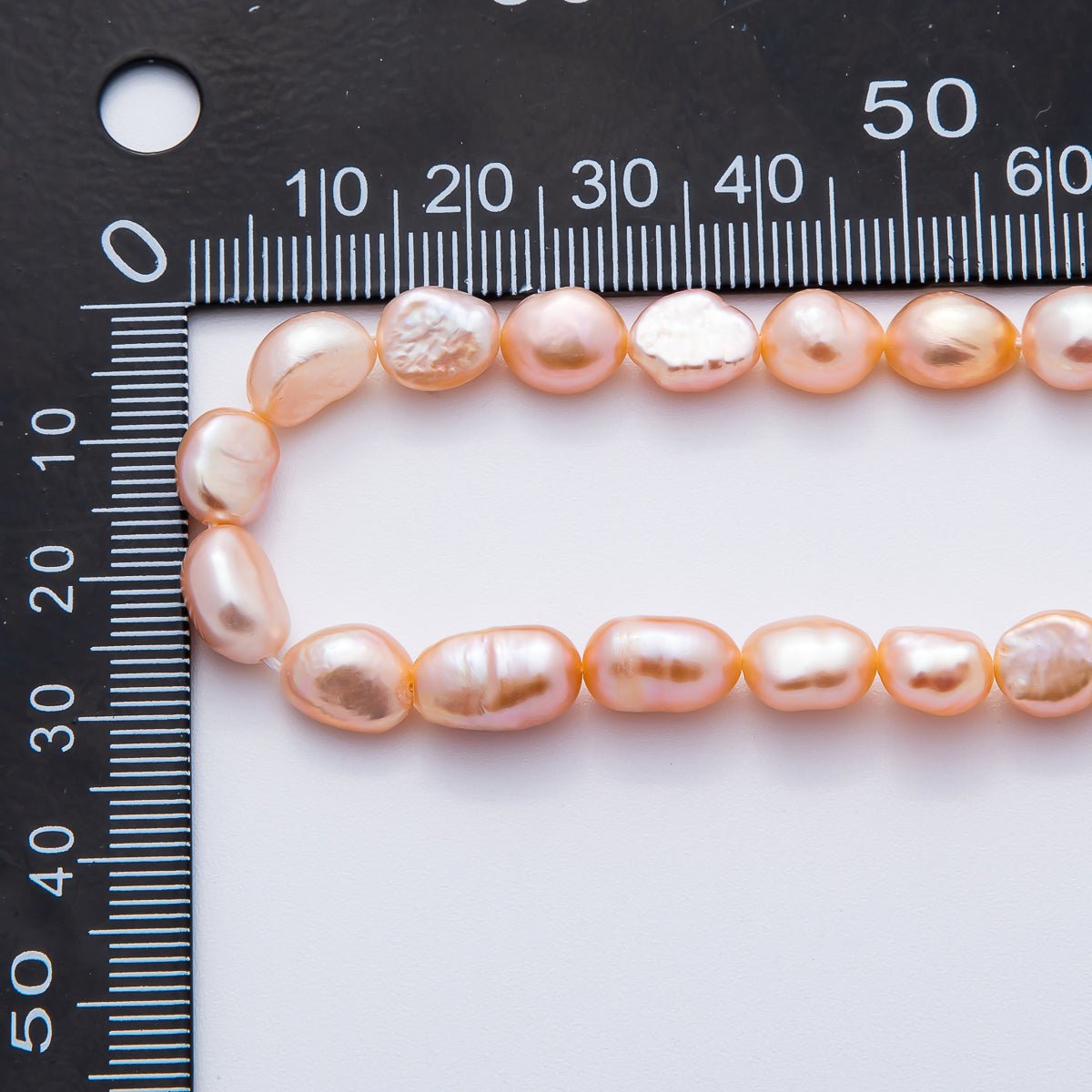 7.6mm Mauve Pink, Purple Freshwater Pearl Rice - Shaped Beads Strands | WA - 3501 WA - 3502 - DLUXCA