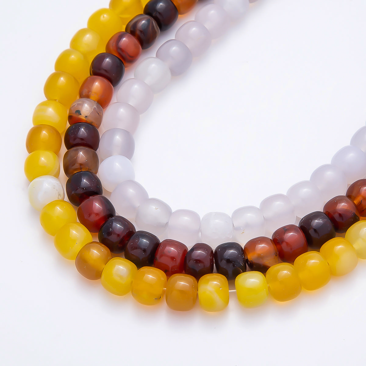 9.5mm x 7.5mm Yellow Citrine, Orange Citrine, White Quartz, Aventurine Nero Marquina Natural Gemstone Wide Rondelle Bead Strand Finding | WA-04772 ~ WA-04775