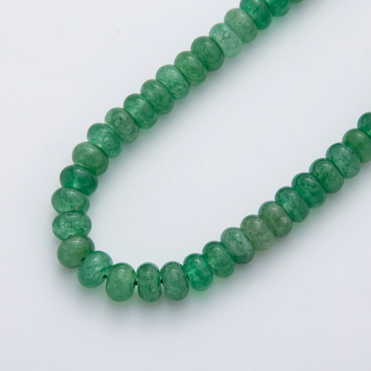 8mm Beautiful Mixed Color Gemstone Rondelle Beads 1 Strand Natural Stone Beads Around 15" WA409 - DLUXCA