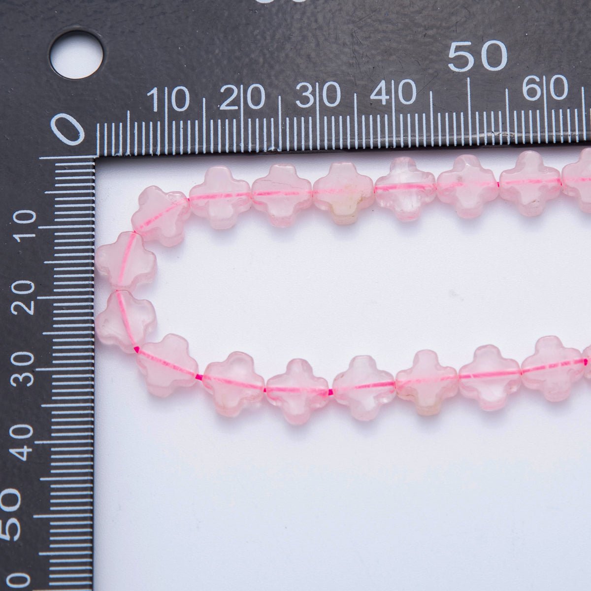 8mm Natural Gemstone Quatrefoil Bead Strand Finding | WA - 3187 ~ WA - 3204 - DLUXCA