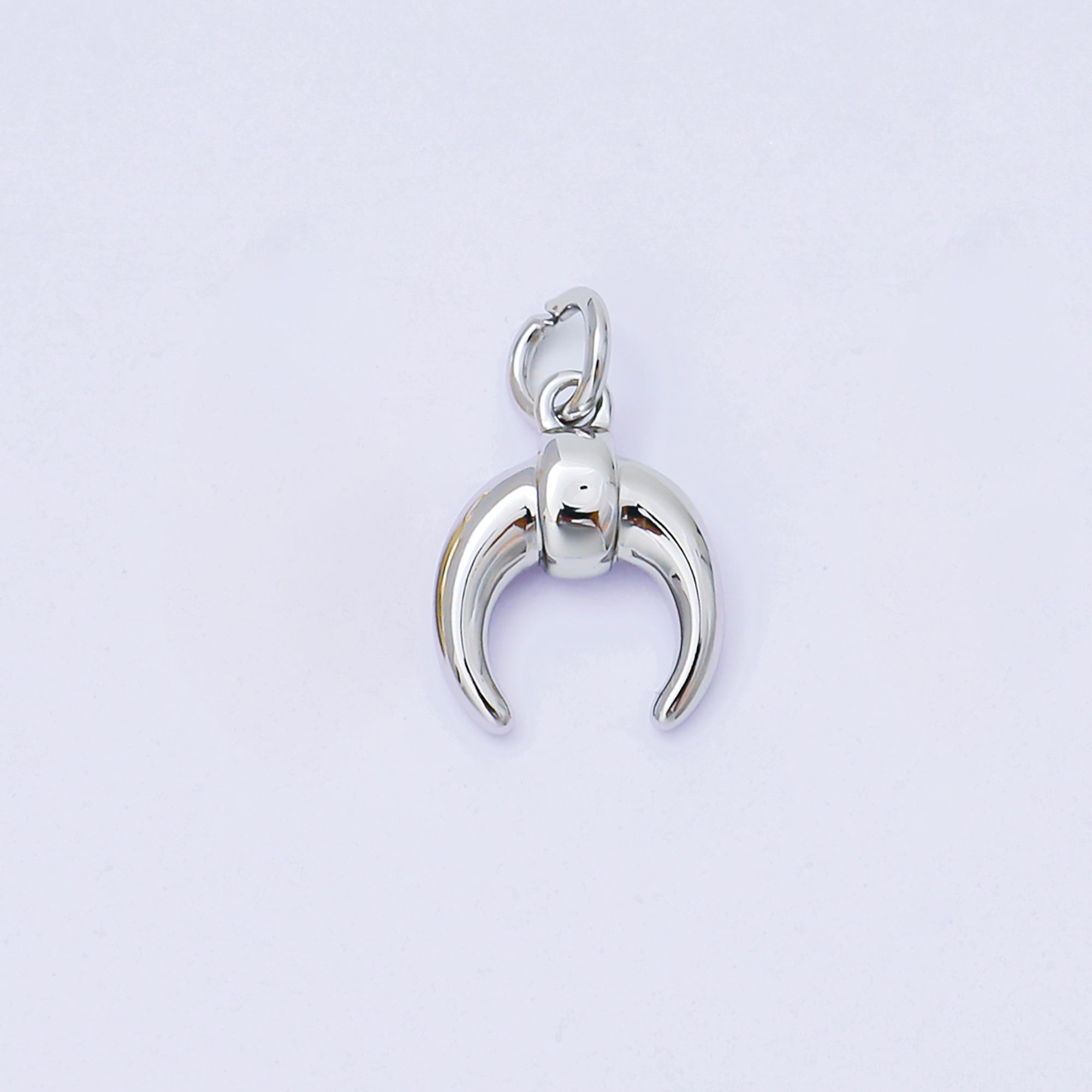 24K Gold Filled 13mm Tusk Charm in Gold & Silver | AF1255