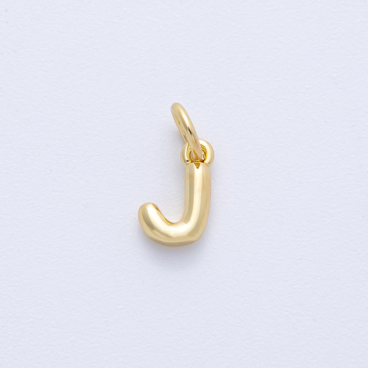14K Gold Filled 9mm Initial Letter Chubby Balloon Alphabet Charm | AF-261-AF273