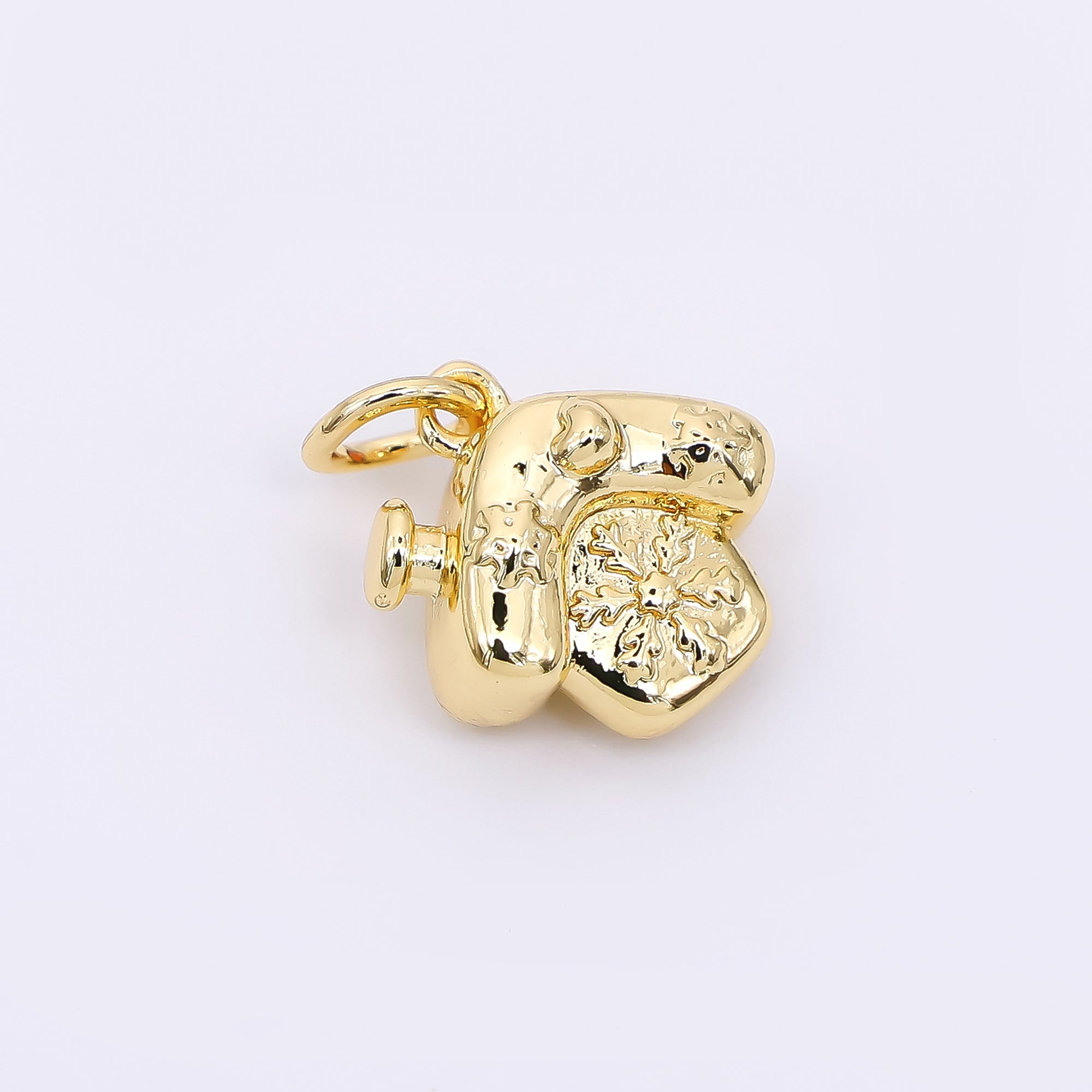 24K Gold Filled 12mm Tini Lovely Dwarf House Charm| AH-582