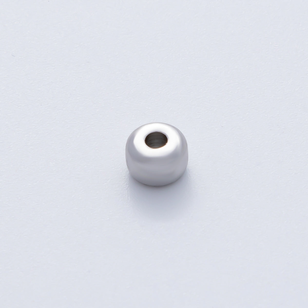 18K Gold Filled 6mm Minimalist Rondelle Spacer Bead | B538