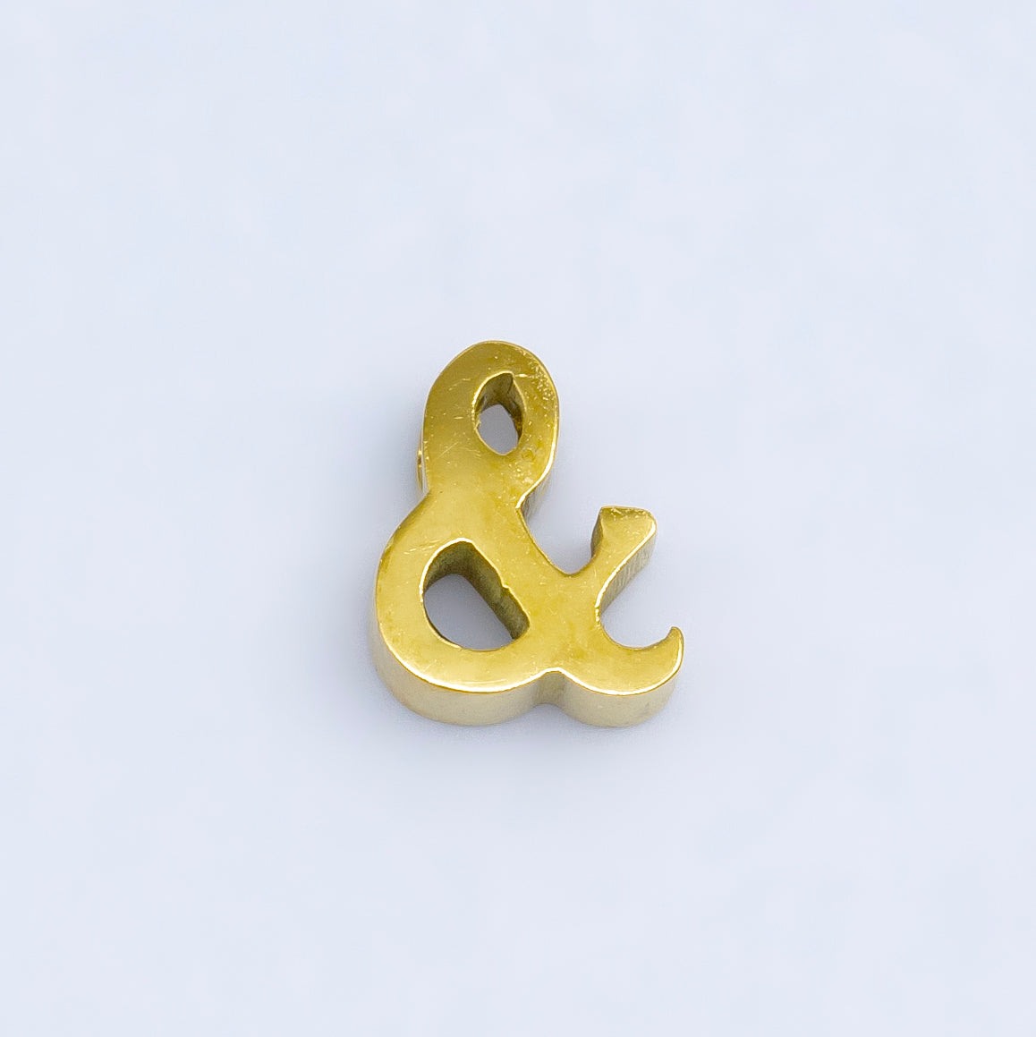 24K Gold Filled "&" and "#" Abbreviation Bead Spacer | B564 & B565