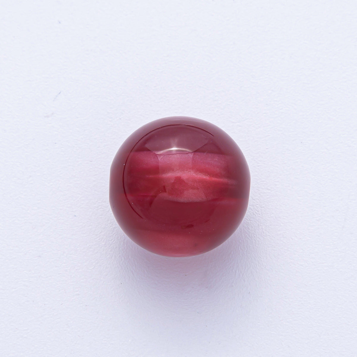 16mm Purple, White, Green, Red, Brown, Pink Glitter Acrylic Resin Round Bead Set | B601 - B604