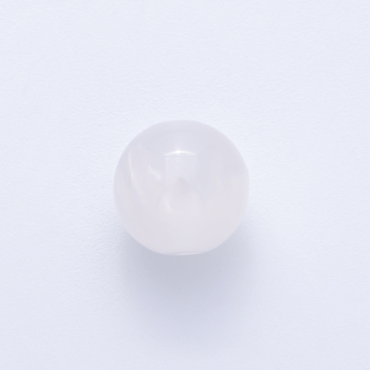 10pcs 12mm Black, White, Blue, Green, Grey, Pink, Red, Teal Glitter Resin Round Bead | B686 - B694