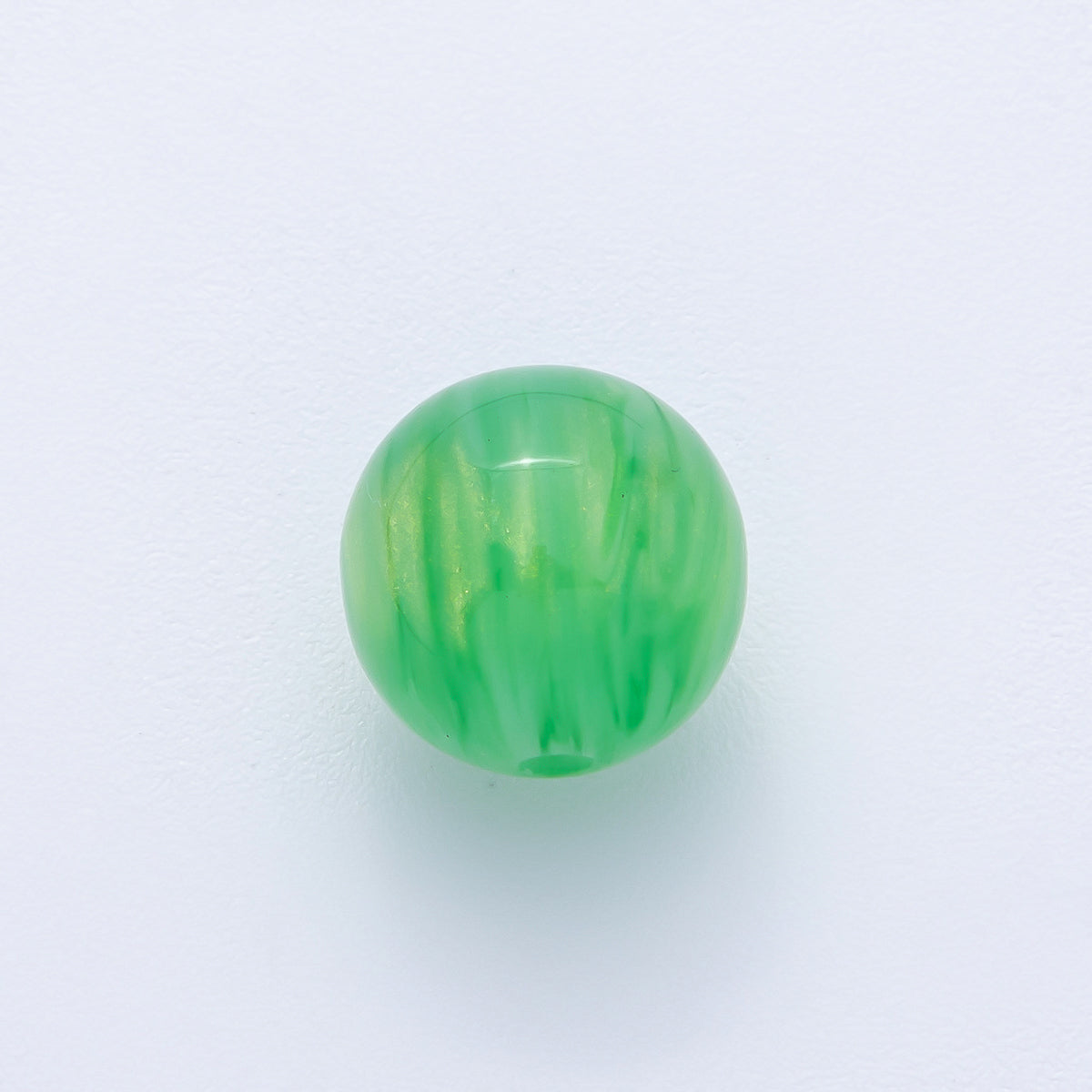 10pcs 12mm Black, White, Blue, Green, Grey, Pink, Red, Teal Glitter Resin Round Bead | B686 - B694