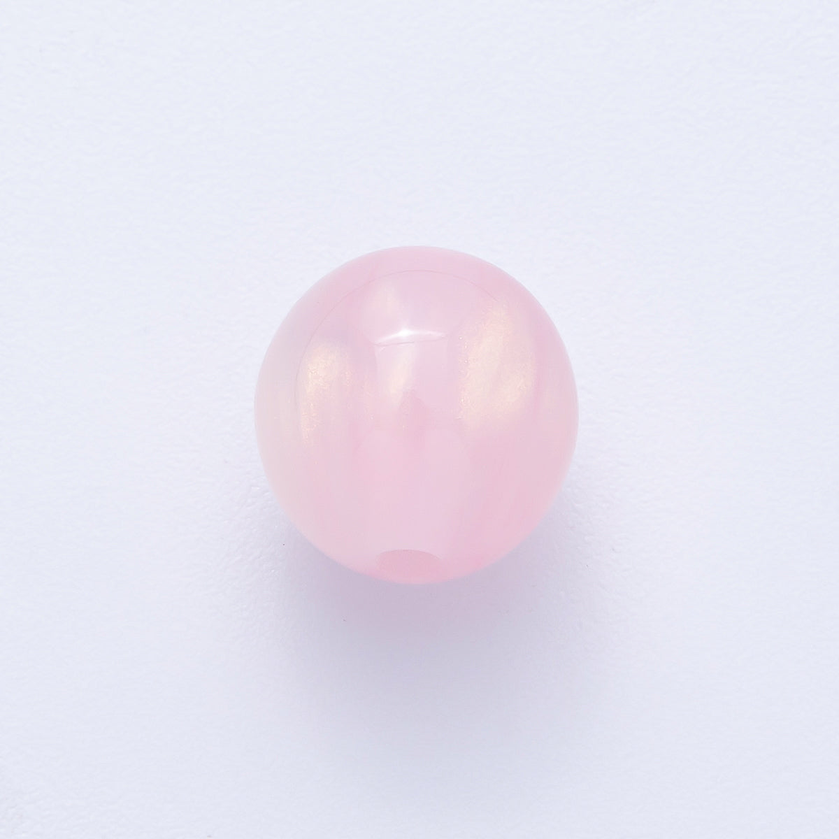 10pcs 12mm Black, White, Blue, Green, Grey, Pink, Red, Teal Glitter Resin Round Bead | B686 - B694