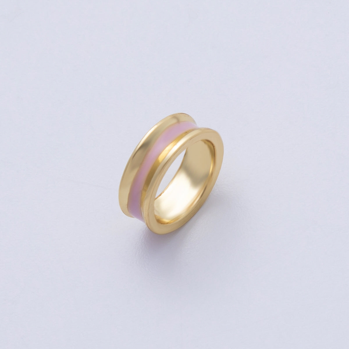 14K Gold Filled 10mm Enamel Rondelle Bead | Beads-00015 - Beads-00020