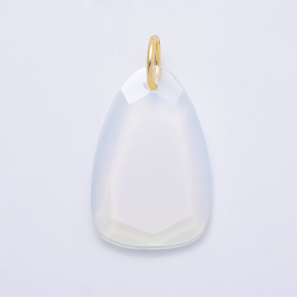 18K Gold Filled 32mm Multifaceted Gemstone Teardrop Charm | Charms-01413 ~ Charms-01420