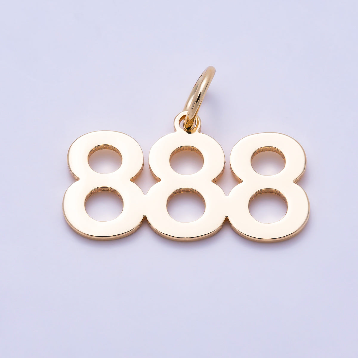 16K Gold Filled 21mm Angel Number 111-999 Triple Digit Charm 0-9 | Charms-01756 ~ Charms-01764