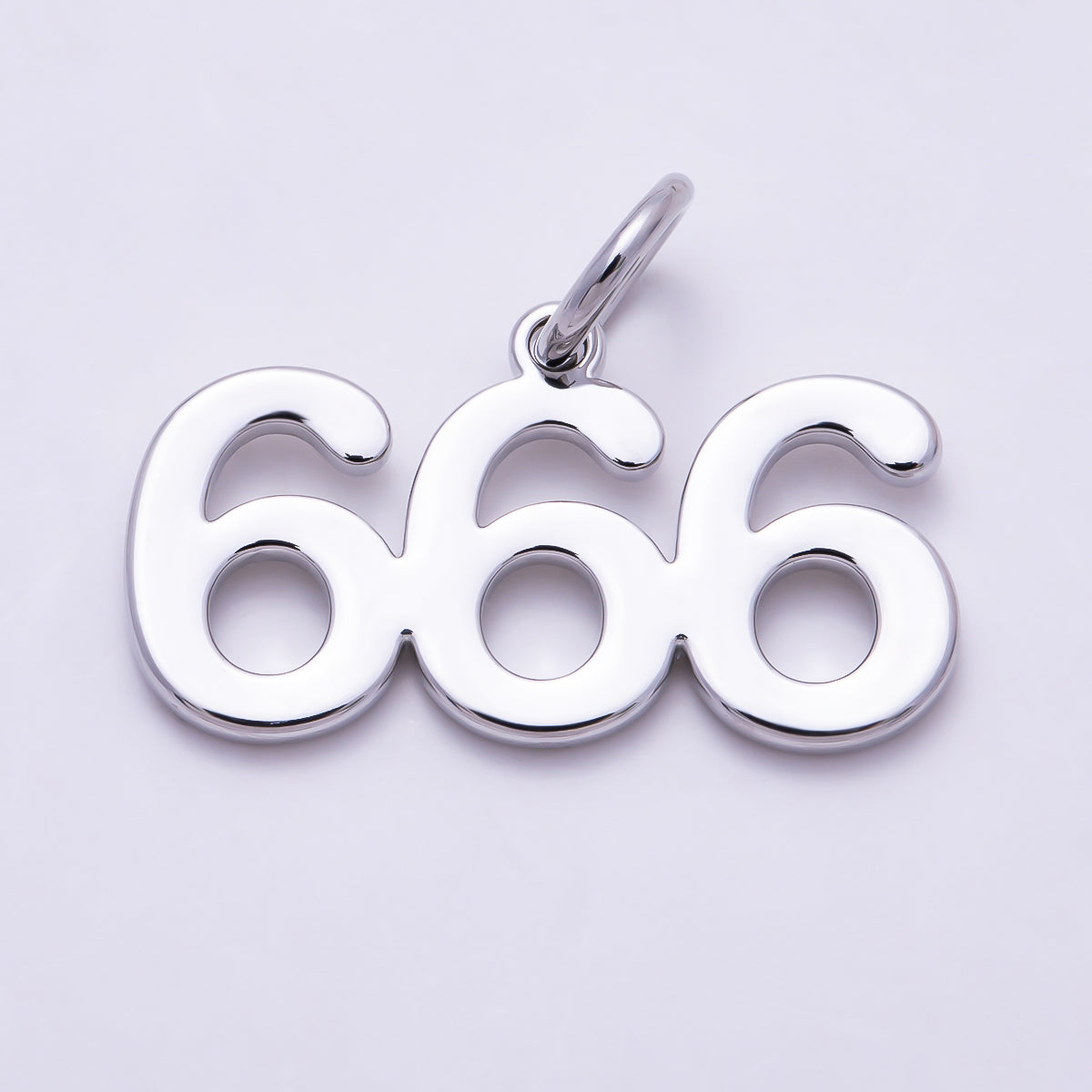 Silver 21mm Angel Number 111-999 Triple Digit Charm 0-9 | Charms-01765 ~ Charms-01773