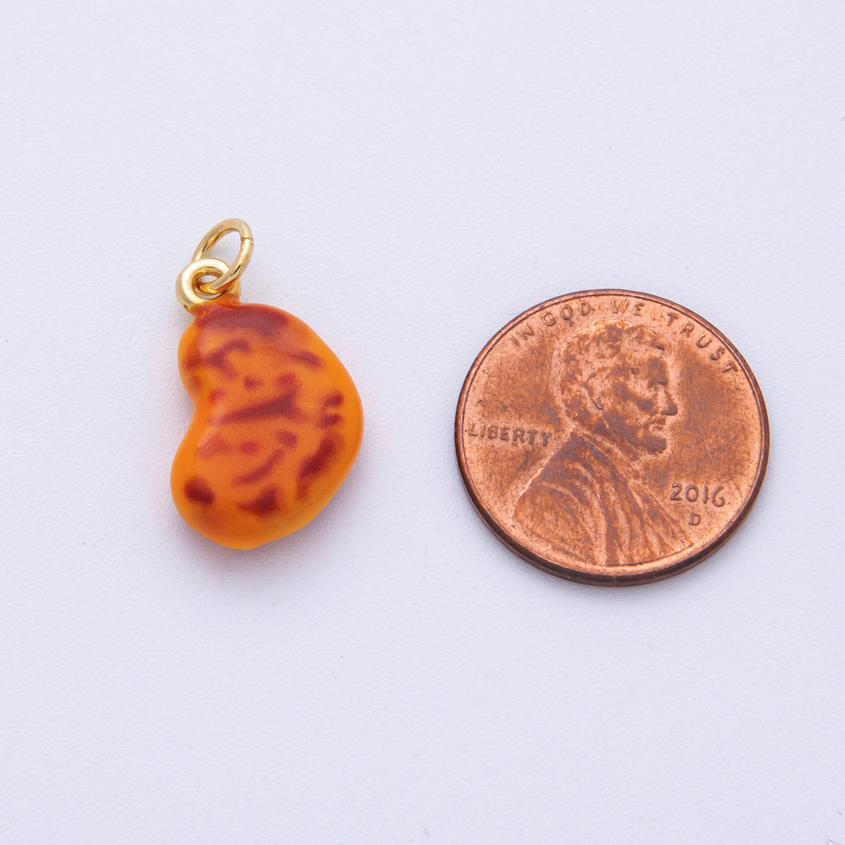 14K Gold Filled 18.5mm Palmier Pastry 3D Multidimensional Charm | Charms-00025