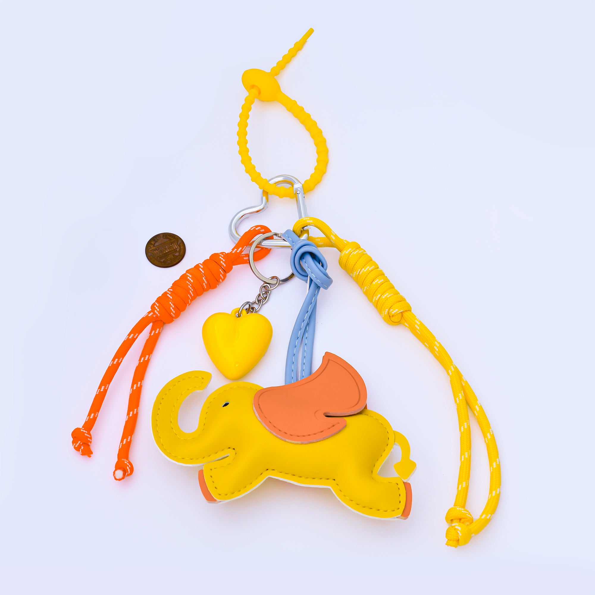 Colorful Cute Animal Charm Keychain for Backpack Purse Handbag Accessories | WB-00200