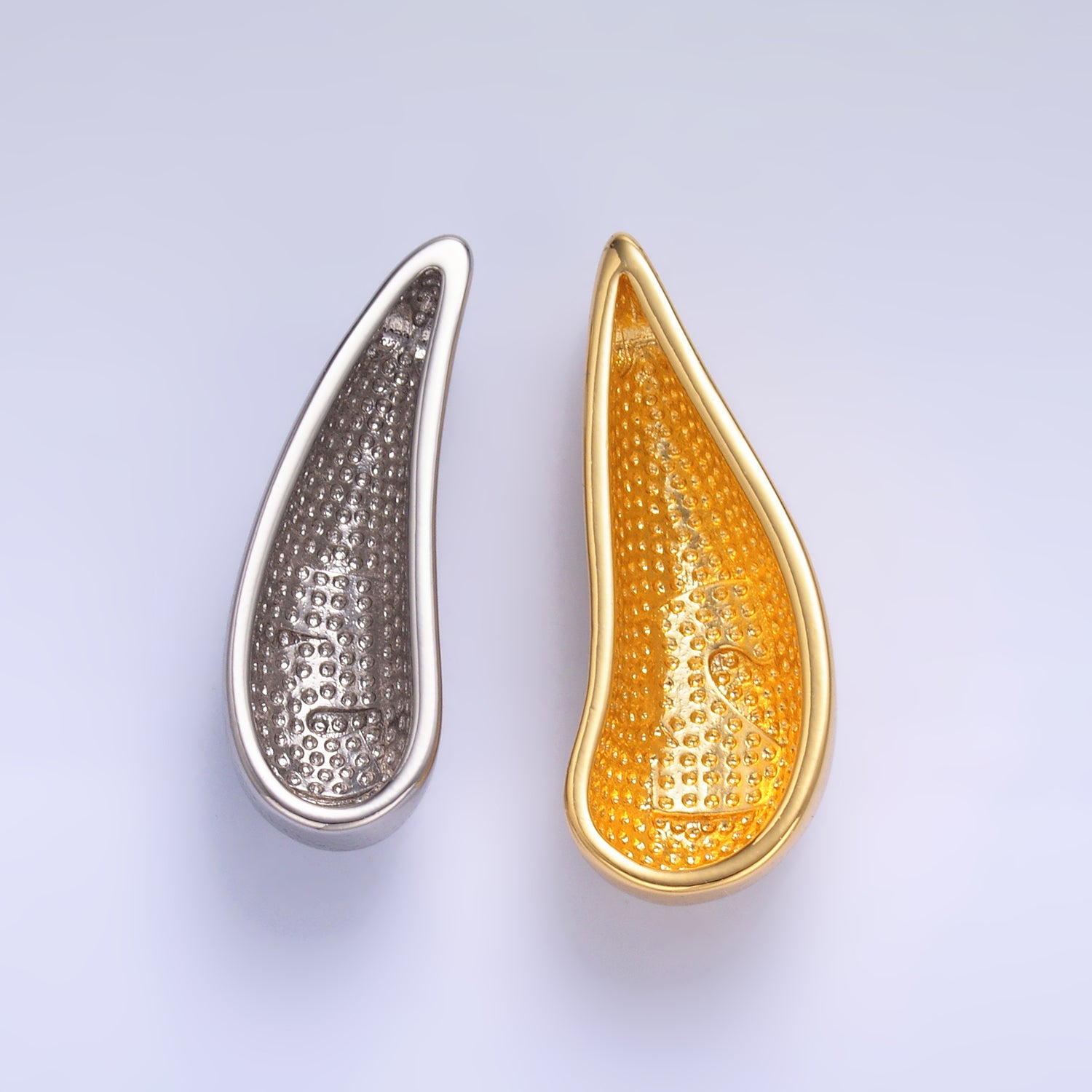 24K Gold Filled 25 Teardrop Slide Charm Set | W822