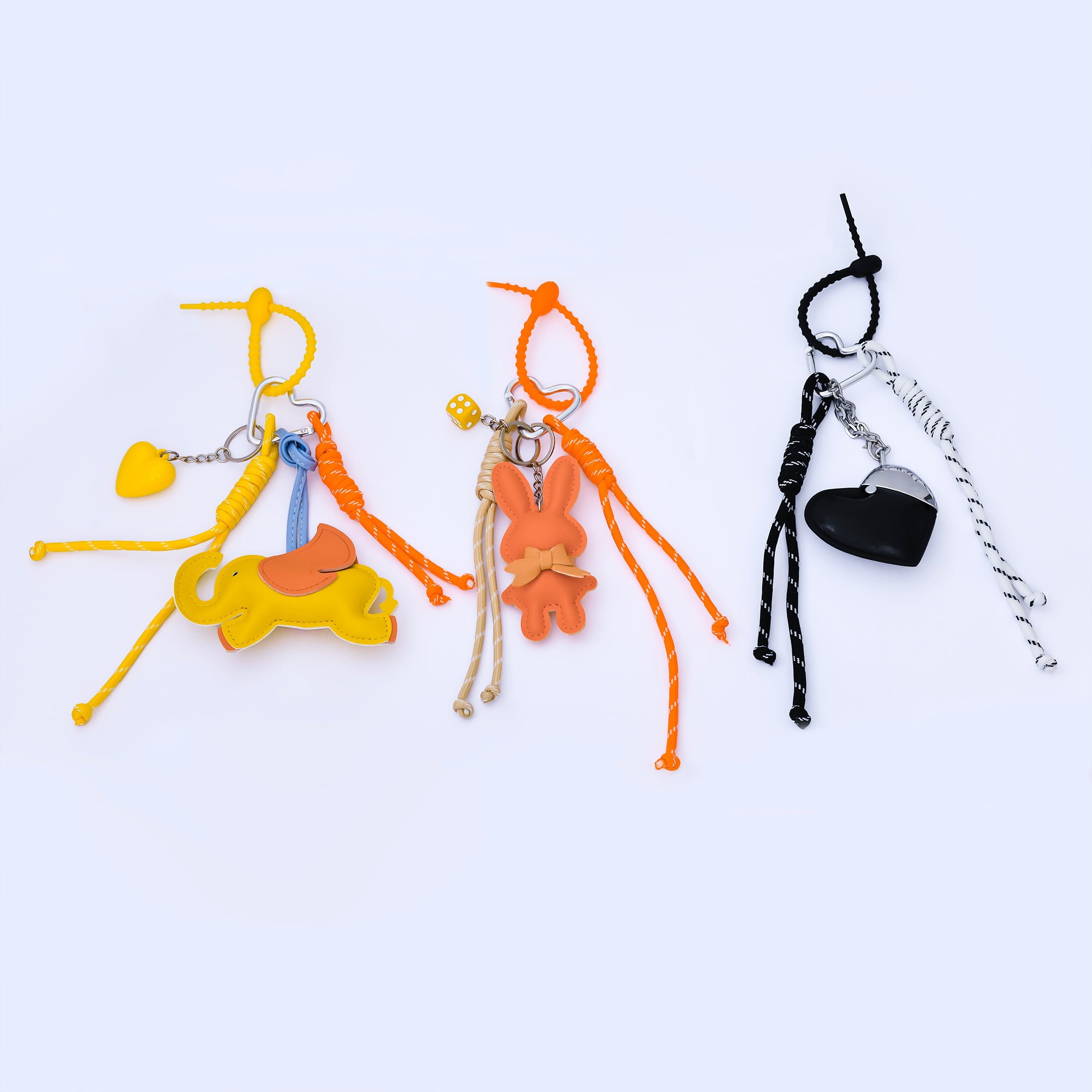 Colorful Cute Animal Charm Keychain for Backpack Purse Handbag Accessories | WB-00200