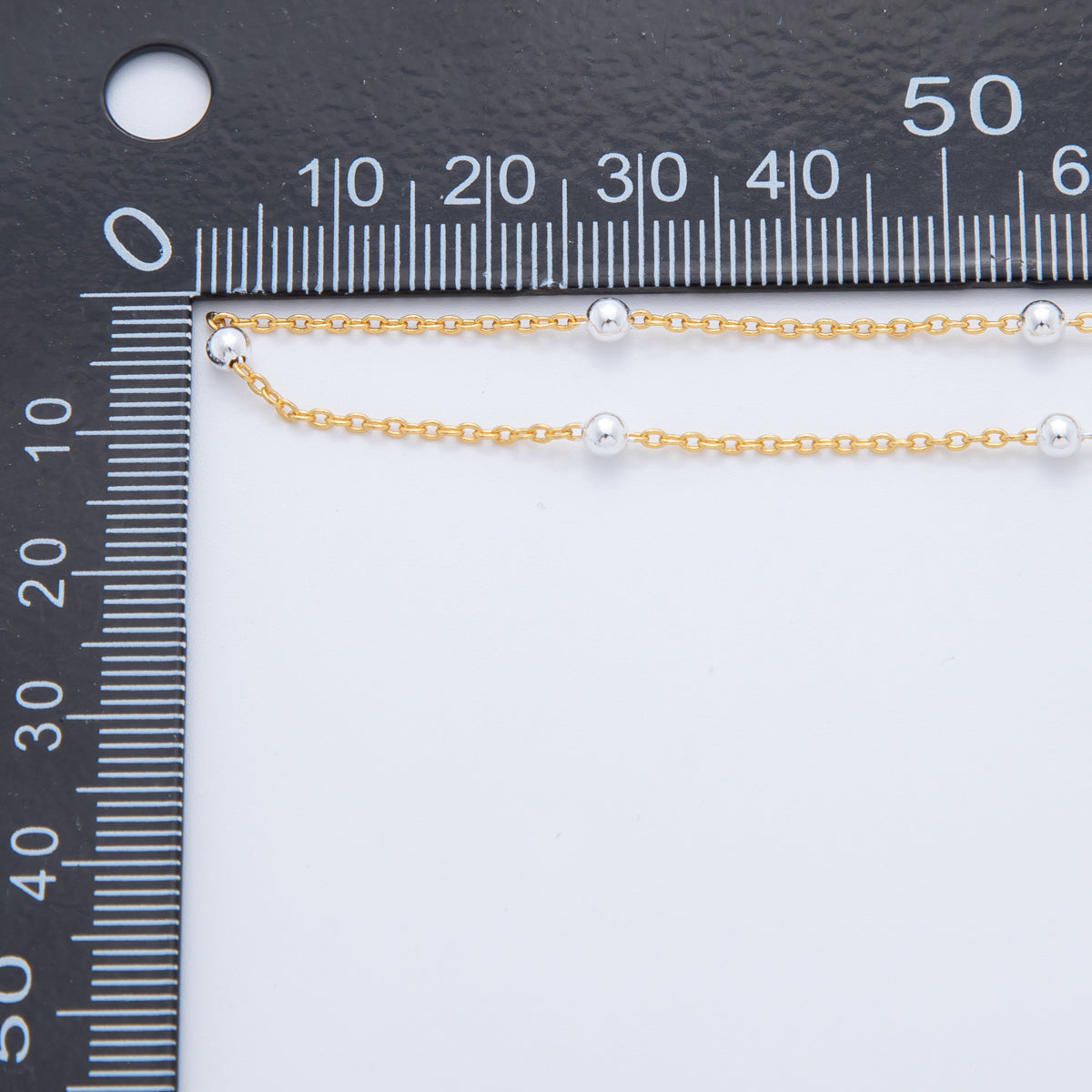 24K Gold Filled 2.9mm Pearl Satellite Cable Unfinished Chain by Yard | Roll1686