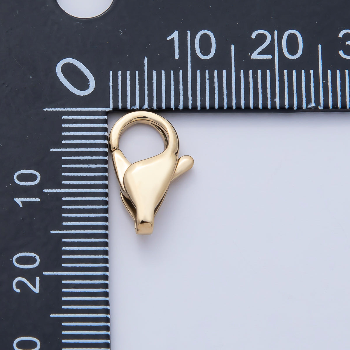 Stainless Steel 15.5mm Minimalist Rectangular Lobster Claw Closure Finding | Z1623