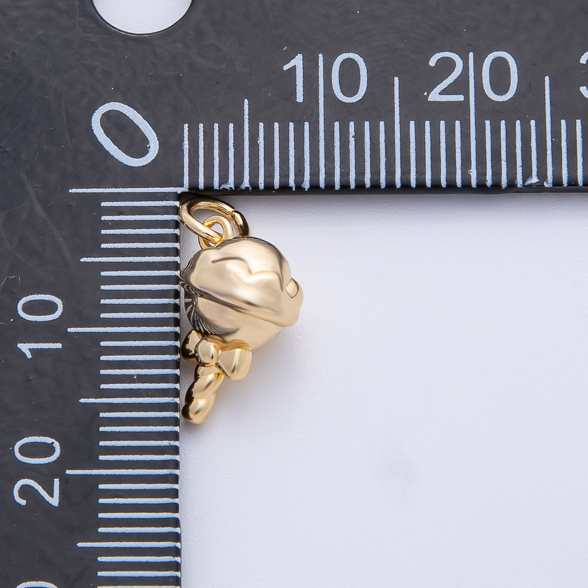 18K Gold Filled 17mm Tiny Sweet Candy Lollipop Drop Charm | AF1399
