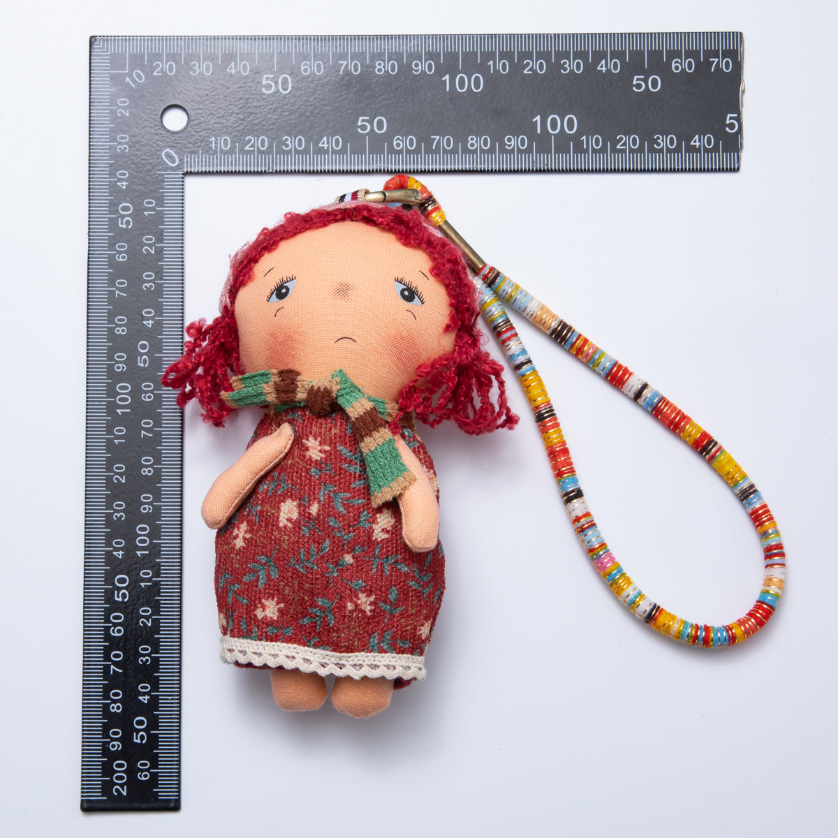 Cute Rag Doll Bestie BFF Girl Bag Charm Backpack Accessory Keychain WB-00065
