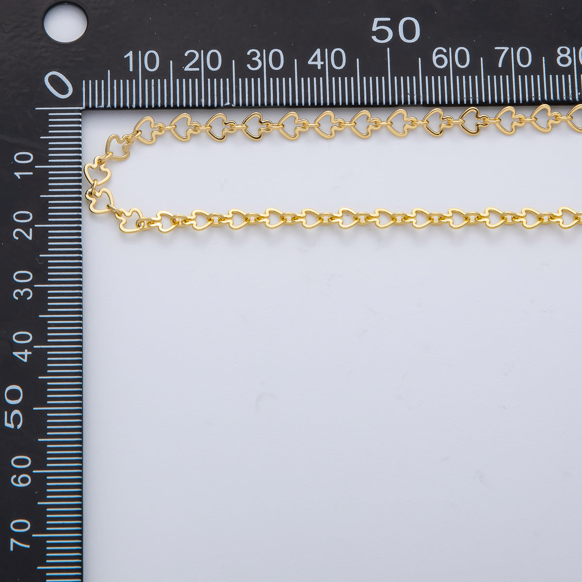 16K Gold Filled 5mm x 4.5mm Spade Cable Unfinished Chain by Yard | Roll-1763