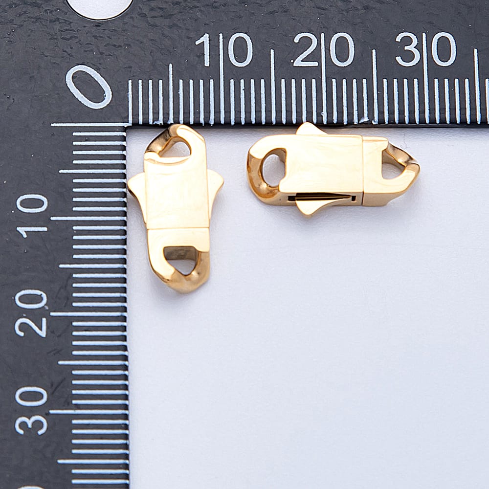 Stainless Steel 17mm Double Ended Winged Lobster Claw Clasp Findings | Findings-00593