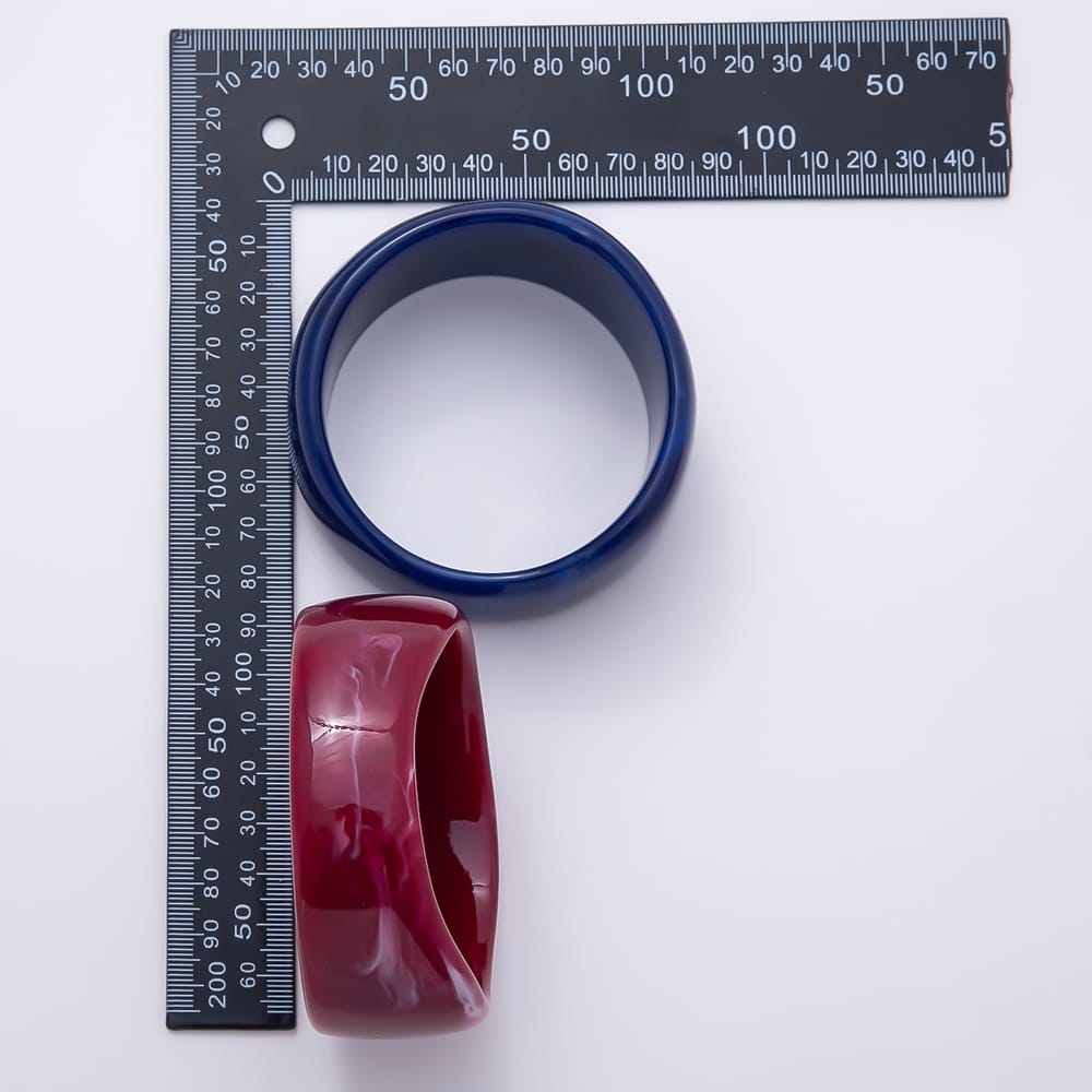 Orange, Brown, Tortoise Shell Edged Geometric Solid Marble Resin Acrylic Wide Bangle Bracelet | WA-02184 WA-02185 WA-02191