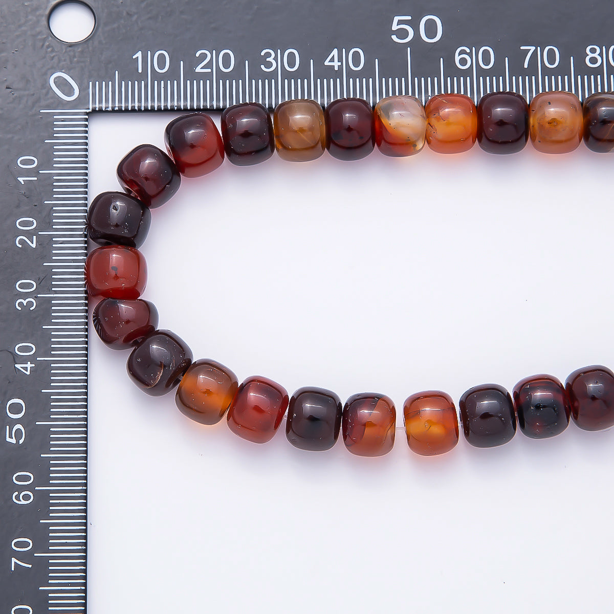 9.5mm x 7.5mm Yellow Citrine, Orange Citrine, White Quartz, Aventurine Nero Marquina Natural Gemstone Wide Rondelle Bead Strand Finding | WA-04772 ~ WA-04775