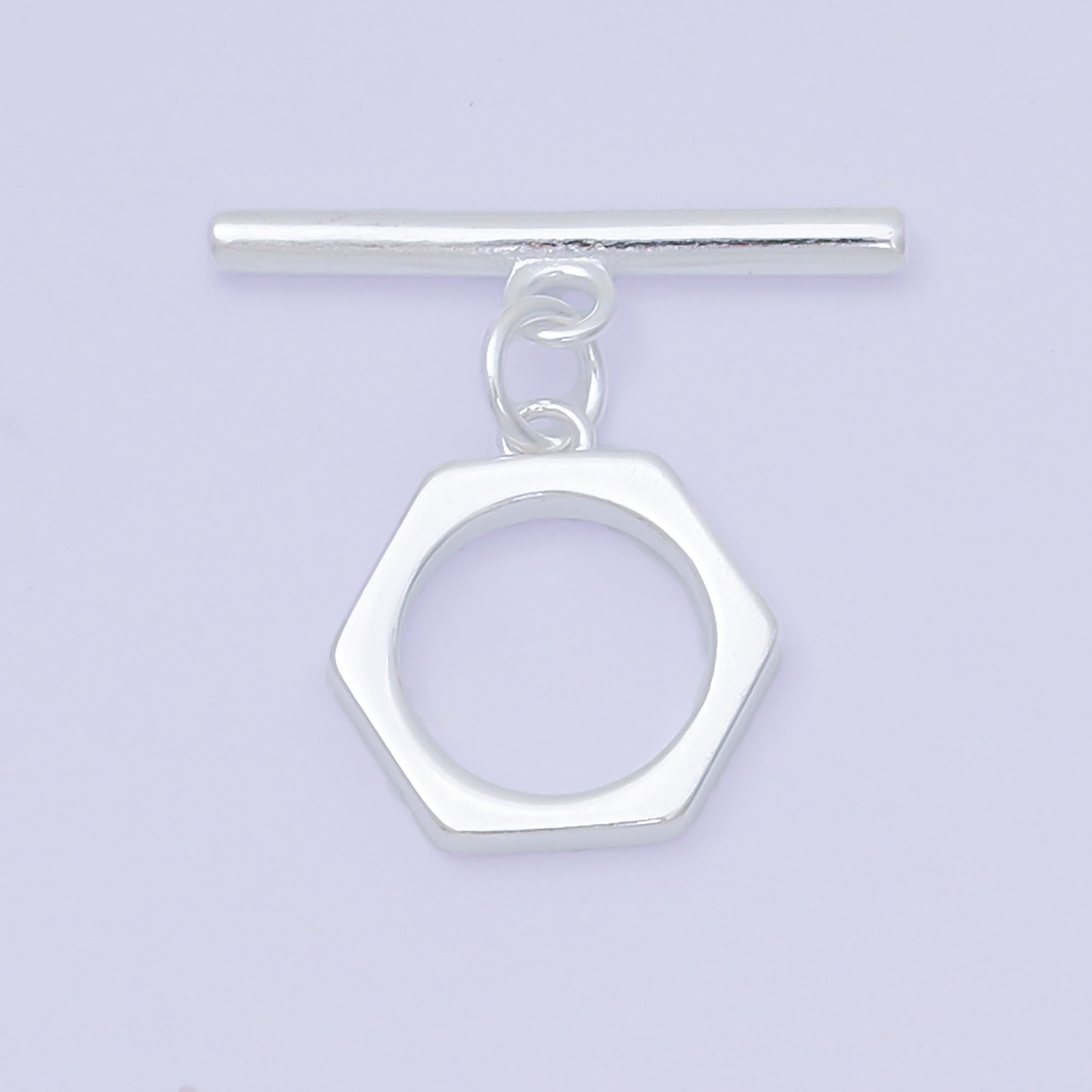 S925 Sterling Silver OT Clasp Dainty Toggle Clasps Closure Finding | SL-671