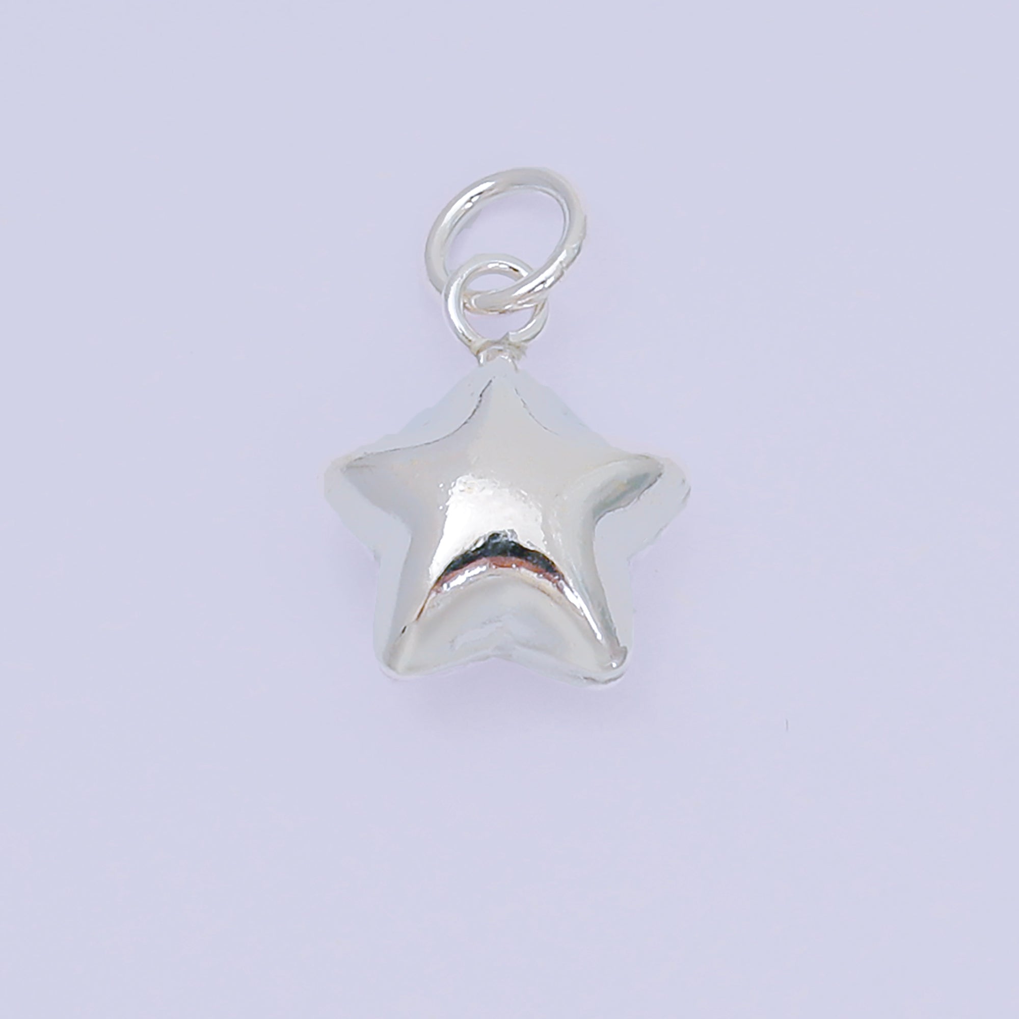 S925 Sterling Silver 12mm Twinkle Little Star Dainty Charm | SL-678