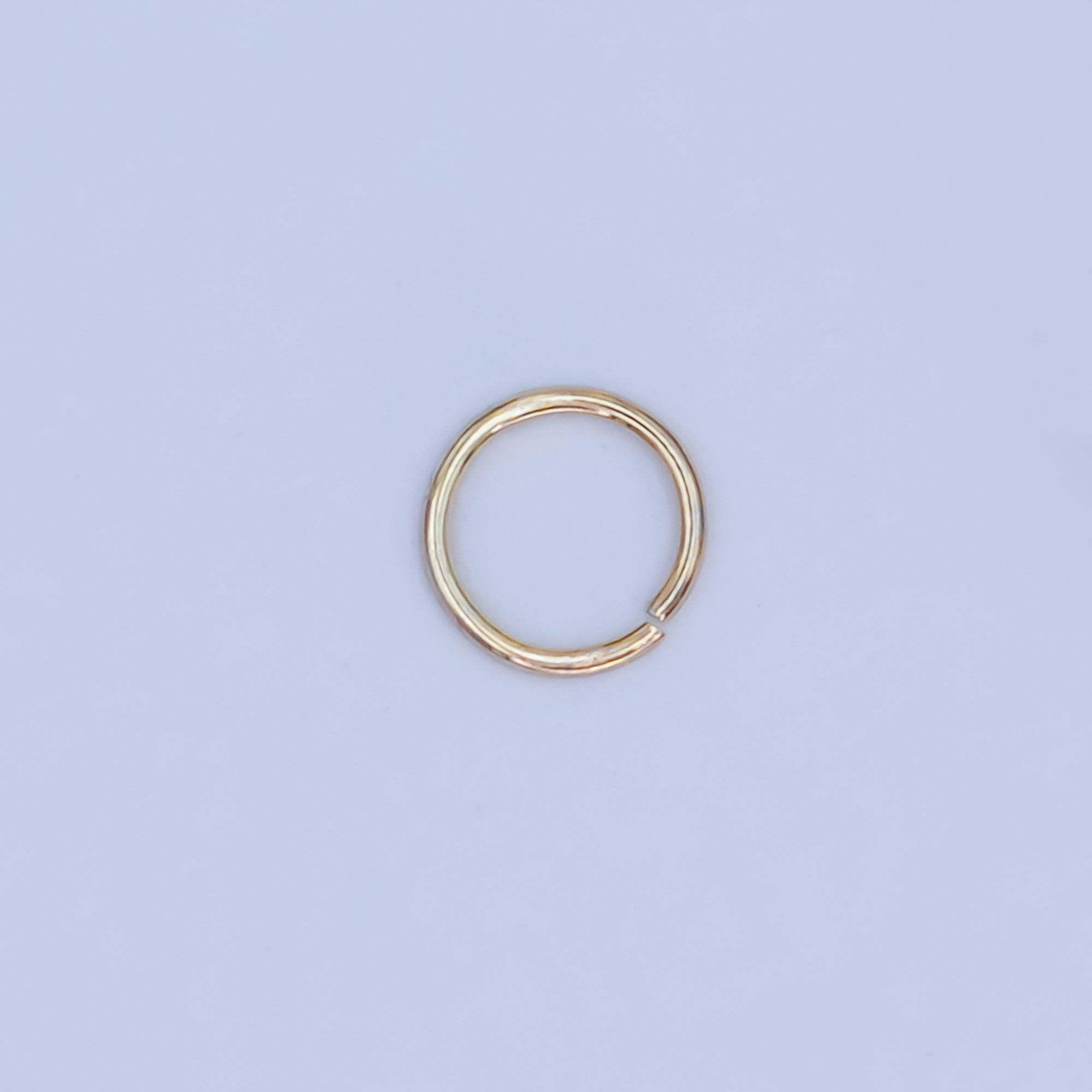 24K Gold Filled 4mm x 0.4mm ( 26 gauge )Minimalist Jump Ring Finding Set in Gold & Silver | SP-1616