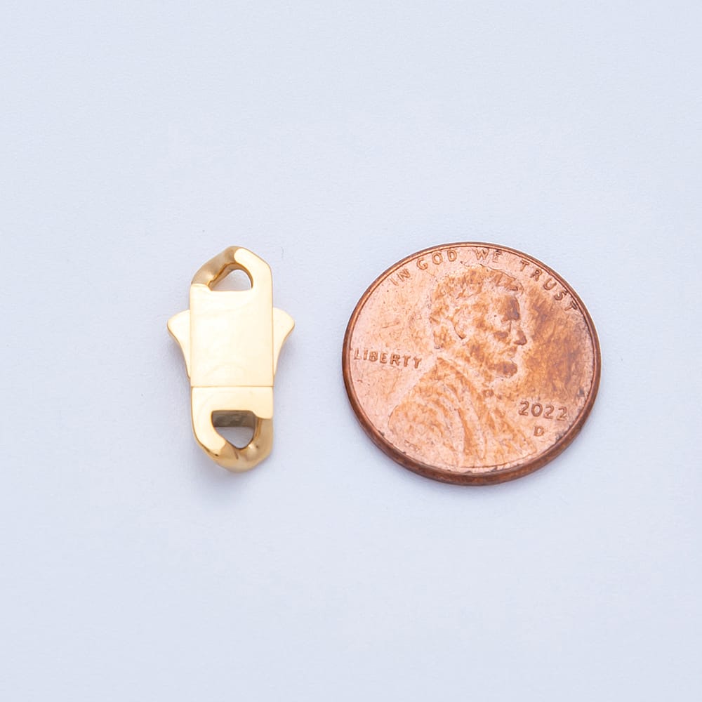 Stainless Steel 17mm Double Ended Winged Lobster Claw Clasp Findings | Findings-00593