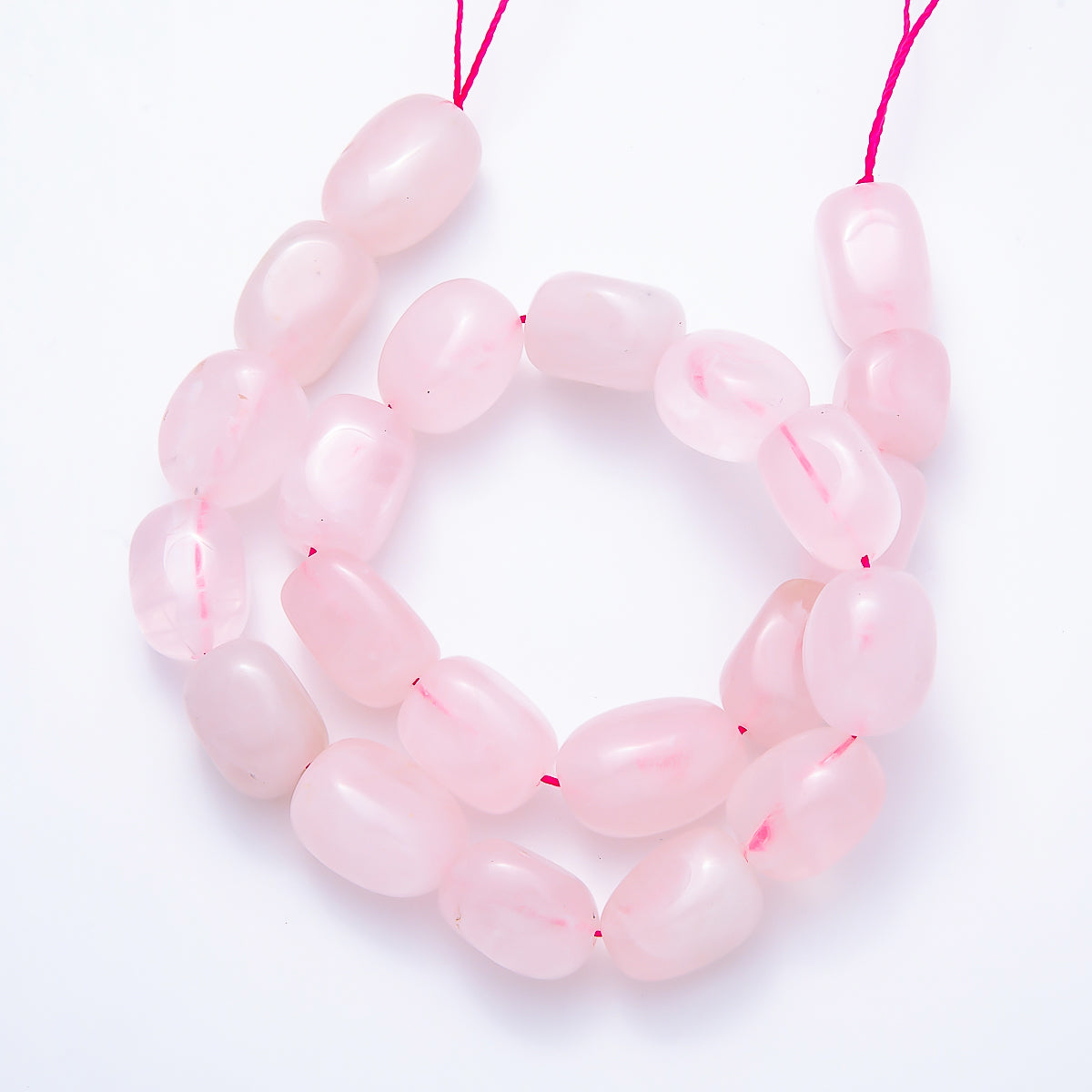 12mm White Quartz, Rose Quartz, Aventurine, Tiger Eye Rectangle Gemstone Bead Strand Finding | WA-00492 ~ WA-00496