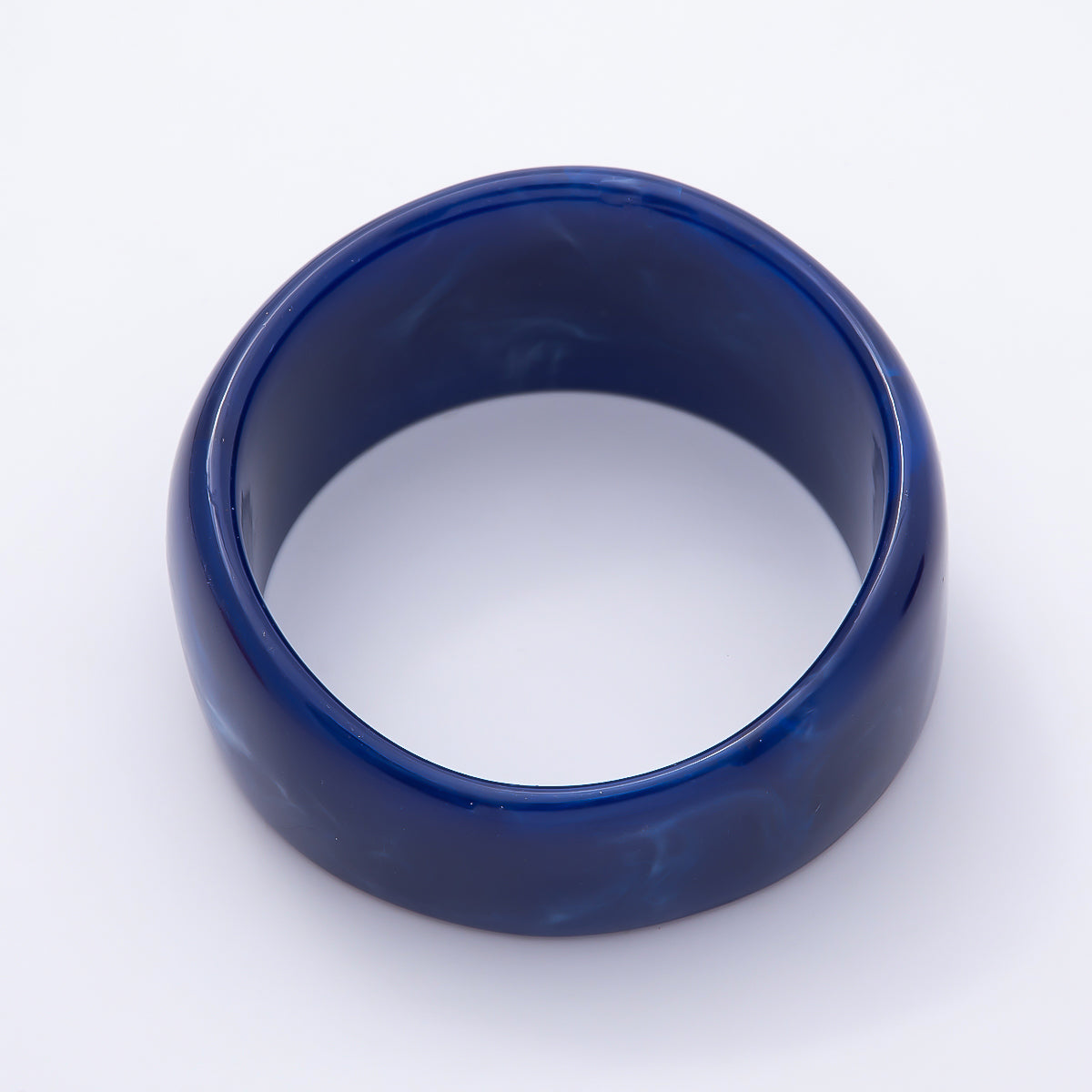 Yellow, White, Green, Pink, Beige, Red, Blue Enamel Solid Marble Resin Acrylic Wide Bangle Bracelet | WA-02170 ~ WA-02168