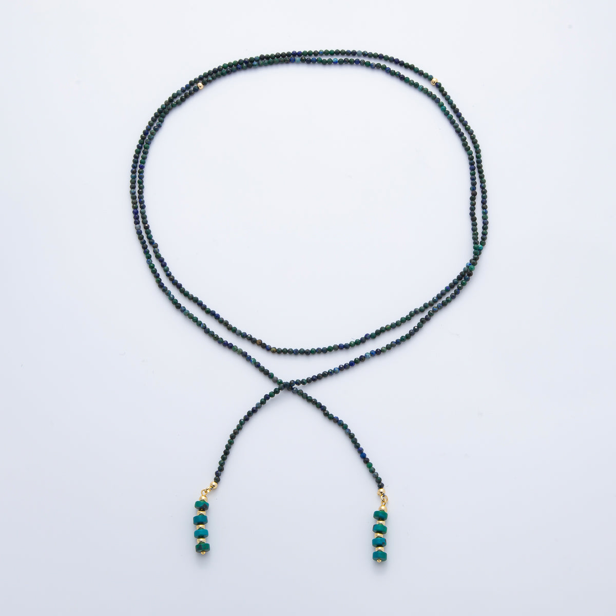 3.4mm Black, Green, Blue Dyed Agate Rondelle Bead Strands Findings | WA-1229