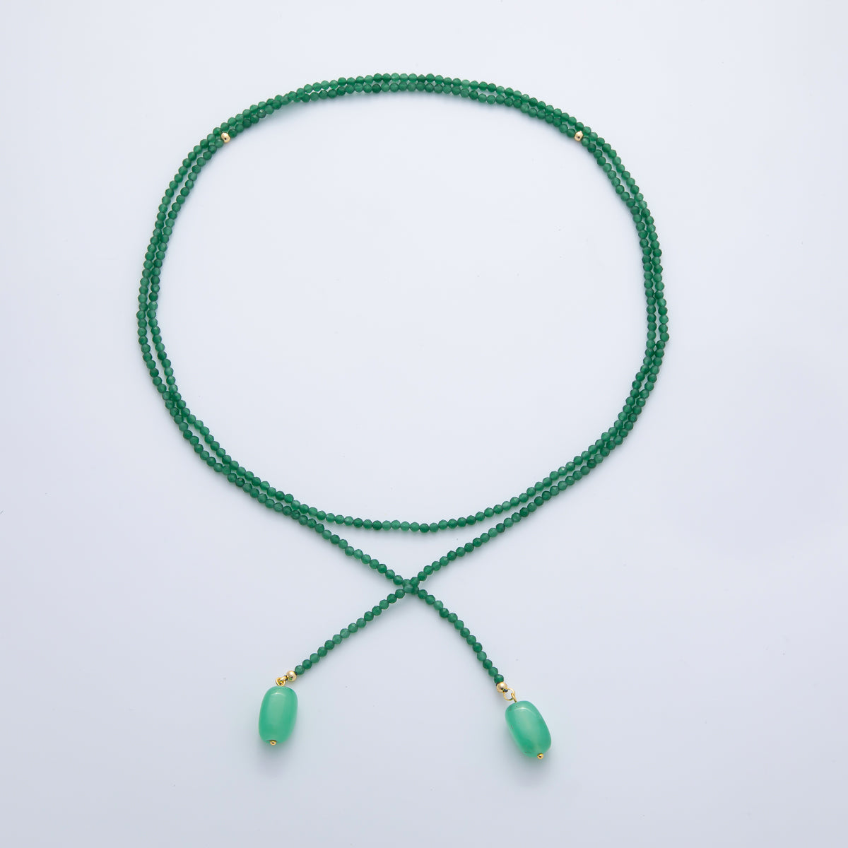 3.4mm Black, Green, Blue Dyed Agate Rondelle Bead Strands Findings | WA-1229