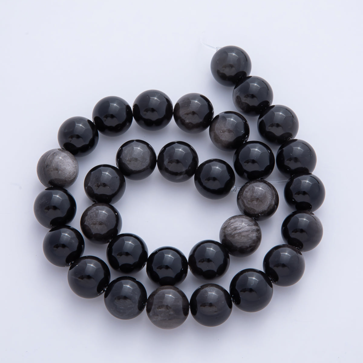 12.5mm Black Onyx, Tiger Eye, Red Carnelian Gemstone Bead Strand Findings | WA-1264 WA-3460 WA-3481