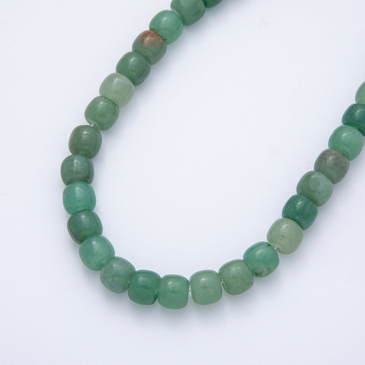 9.5mm Aventurine, Citrine, Moss Agate Square Bead Natural Gemstone Strand Finding | WA-3923 ~ WA-3925