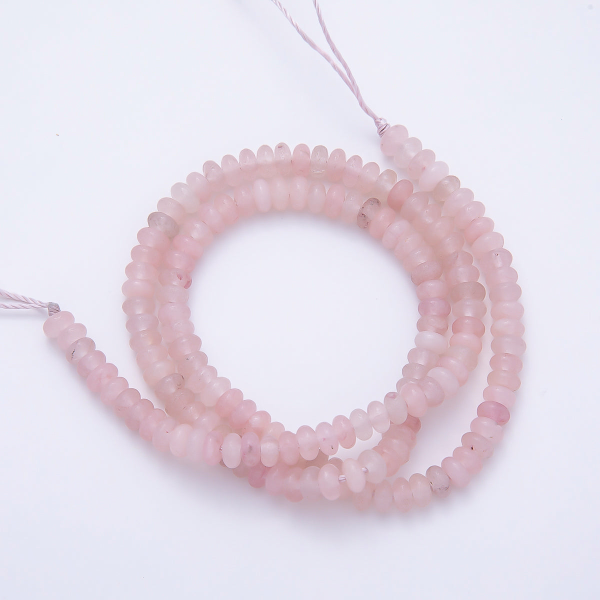 4.8mm x 2.5mm Rondelle Natural Gemstone Strand Finding | WA-04176 ~ WA-04185