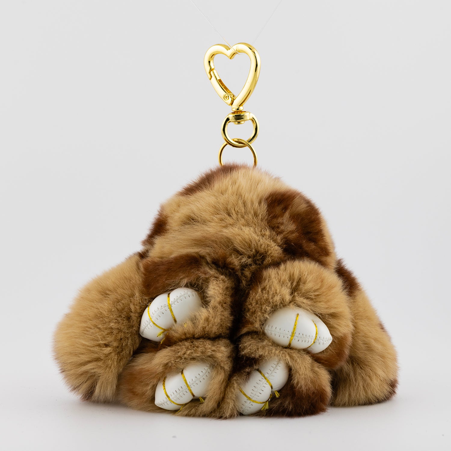 4.5 Inches x 3.5 Inches Fluffy Bunny Keychain Accessories | WB-00290 ~ WB-00295