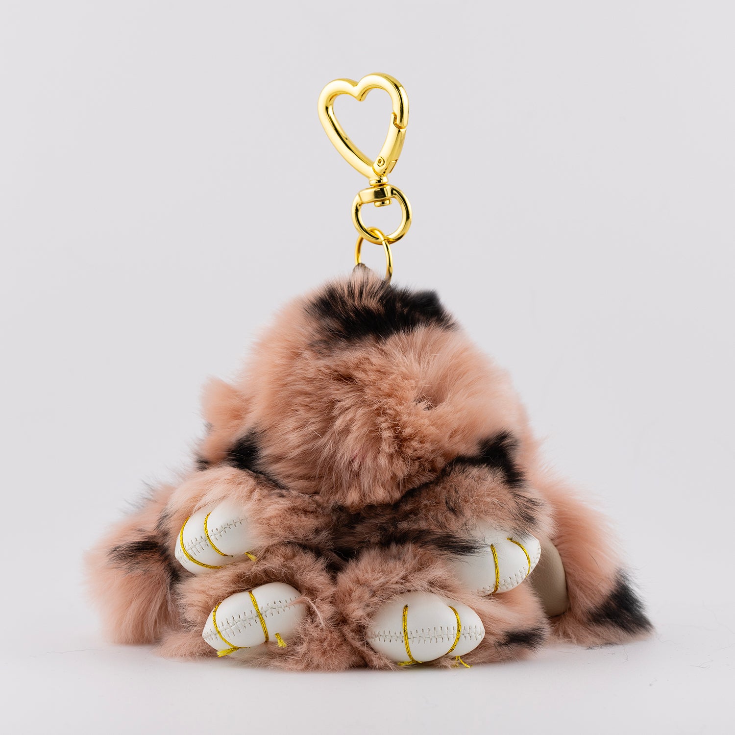 4.5 Inches x 3.5 Inches Fluffy Bunny Keychain Accessories | WB-00290 ~ WB-00295
