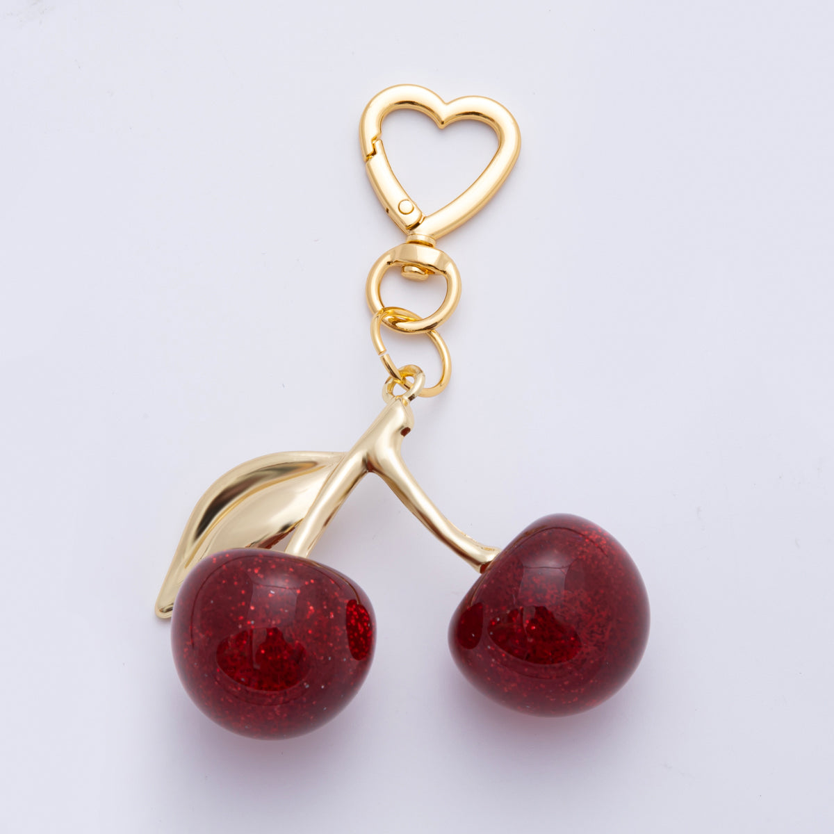 Fruits Keychain accessories Cherry Bomb Charm Accessories WB-00073