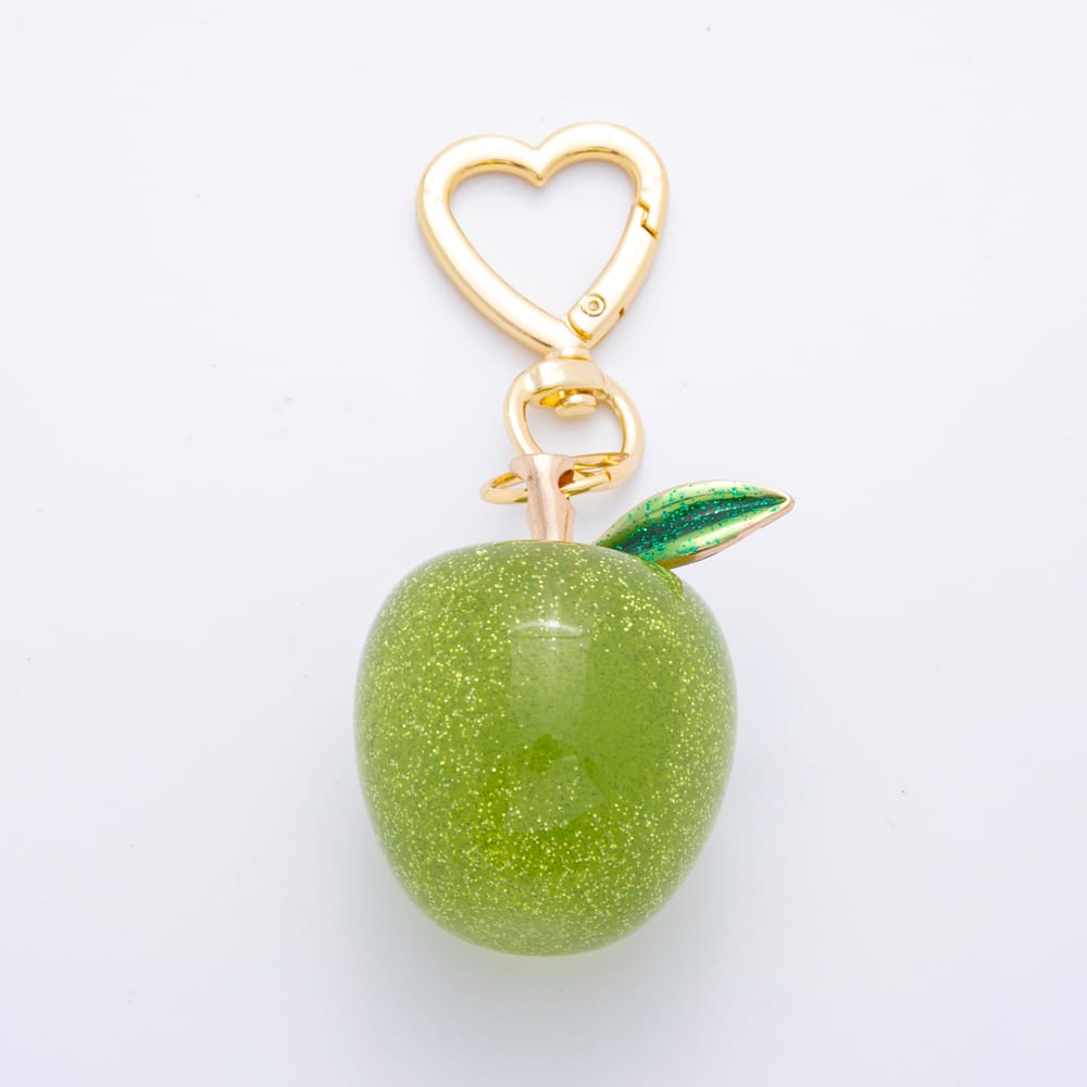 Fruits Keychain accessories Green Apple Charm Accessories WB-00109