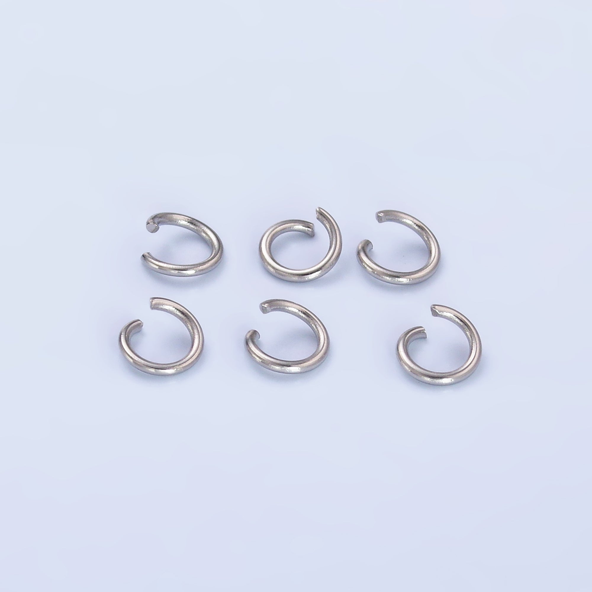 Stainless Steel 4.5mm, 5mm Minimalist Jump Ring Set Findings | Z1013