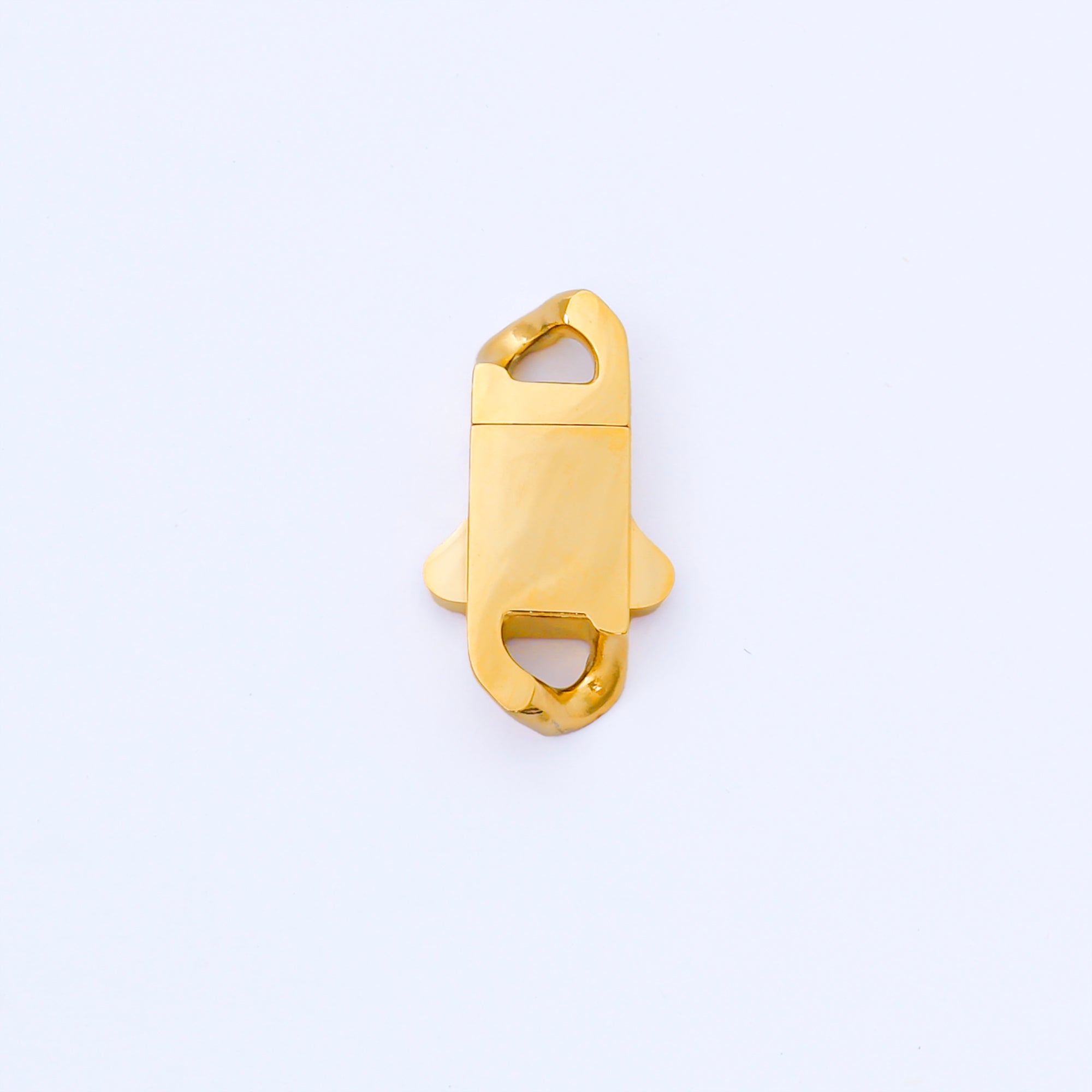 24K Gold Filled 20-23mm Minimalist Box Clasp Closure Charm Finding | Z1331 Z1332